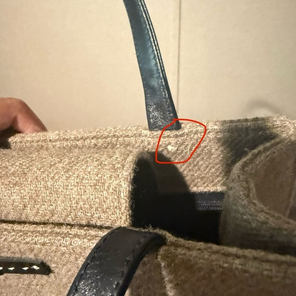 Kate Spade retro wool handbag - Picture 10 of 11